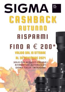 CASHBACK SIGMA 2024